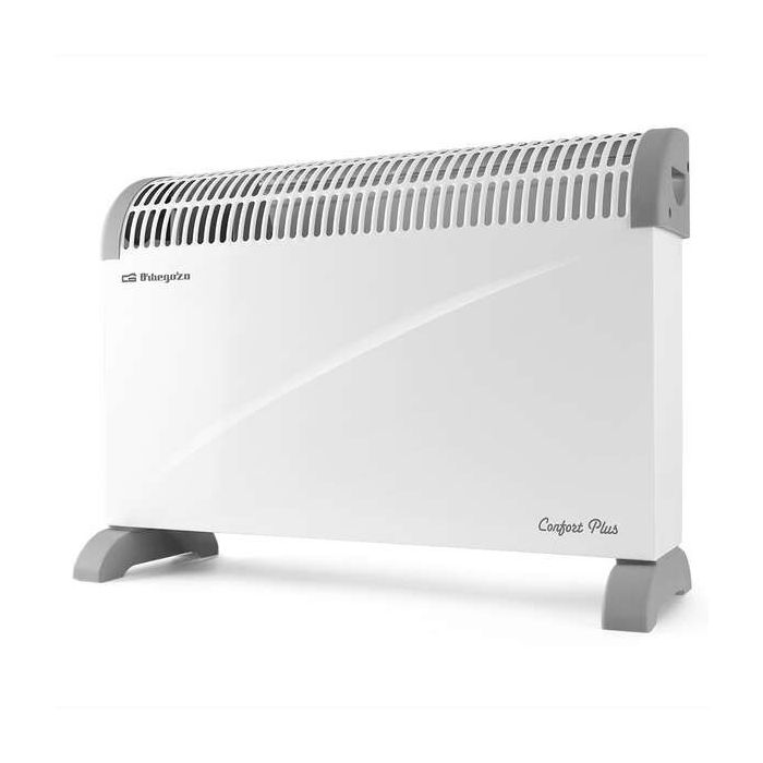 Orbegozo Convector Orbegozo CV 4000 A - Expulsion de Aire Caliente por la Parte Superior - Control con Interruptores Luminosos y Termostato Regulable - Potencia Ajustable