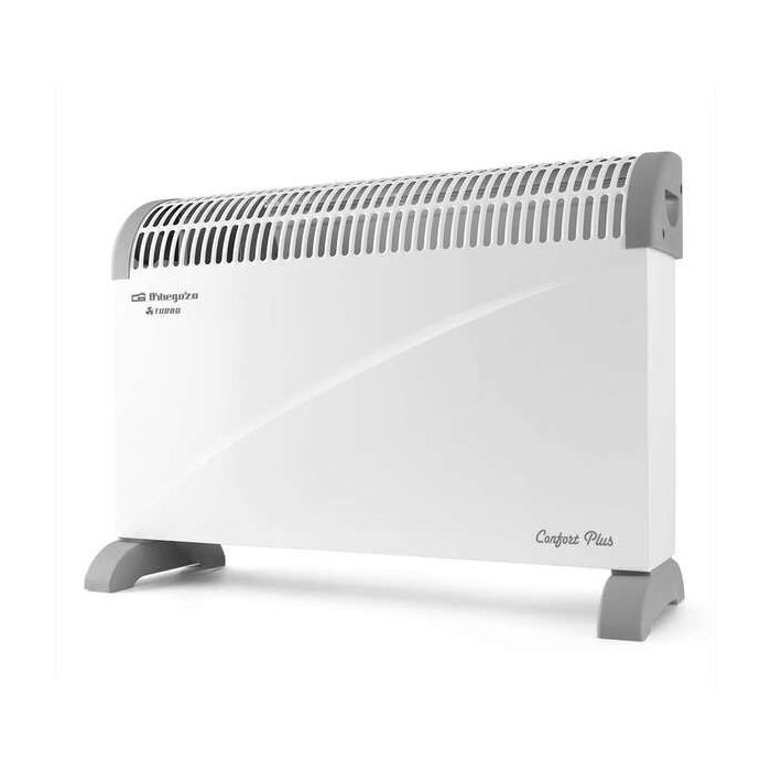 Orbegozo Convector CVT 3400 B - Calor Rapido y Homogeneo - Potencia Regulable - Seguridad Ante Sobrecalentamiento - Ideal para Espacios Pequeños