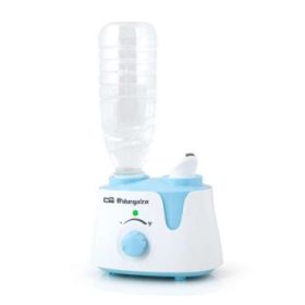 Orbegozo HU 1000 Humidificador de Botella Elimina Olores y Humedece el Ambiente Salida de Vapor Regulable - Adaptador para Botellas - Parada Automatica por Deposito Vacio Potencia 12W
