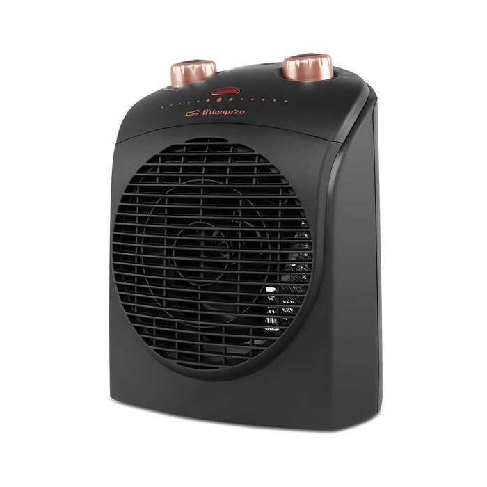 Orbegozo FH 5036 Calefactor Elegante y Eficiente - Control de Temperatura Ajustable - Proteccion contra Sobrecalentamiento - Potencia de 2200W - Diseño Seguro y Funcional