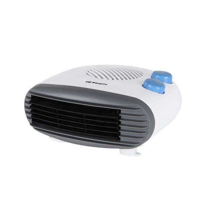 Orbegozo FH 5009 Calefactor Horizontal - Potencia 2000W - Termostato Regulable - 2 Posiciones de Calor - Funcion Ventilador - Proteccion contra Sobrecalentamiento