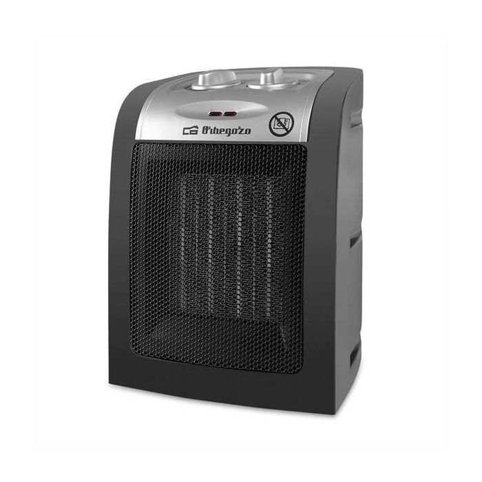 Orbegozo CR 5017 Calefactor Ceramico Compacto - Potencia Ajustable - Proteccion contra Sobrecalentamiento - Funcion Ventilador - Diseño Moderno - Eficiencia Energetica