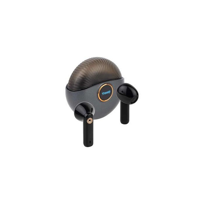 Tooq Auriculares Inalambricos + Microfono "Snail" - Color Gris