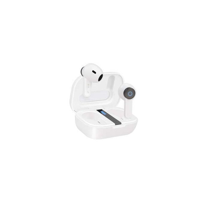 Tooq Auriculares Inalambricos + Micrófono "Bender" - Color Blanco