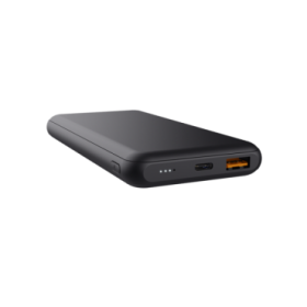 Trust Redoh Powerbank 10000mAh - USB, Tipo C - Carga Rapida - Color Negro