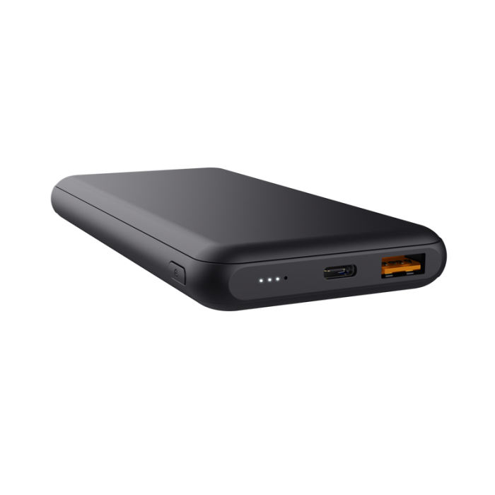Trust Redoh Powerbank 10000mAh - USB, Tipo C - Carga Rapida - Color Negro