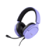 Trust GXT489 Fayzo Auriculares Gaming - Iluminación RGB - Diadema Ajustable - Controles de Facil Acceso - Color Morado