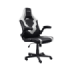 Trust GXT 703W Riye Silla Gaming - Reposabrazos - Ruedas de Nylon - Piston de Gas Clase 4 - Base Metal - Peso Max. 140Kg - Color Negro/Blanco