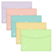 Oxford Broche A5 PP Transparente - Resistente y Duradero - Tamaño Estandar - Transparente - Ideal para Documentos de Tamaño A5