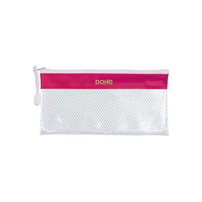 Dohe Bolsa Cremallera PVC - 22x11cm - Resistente al Agua - Ideal para Organizar Objetos Pequeños
