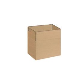 Dohe Cajas de Embalaje de 4 Solapas - Medidas 355x265x270mm - Carton de Canal 3mm - Resistente y Duradero - Ideal para Envios y Almacenamiento