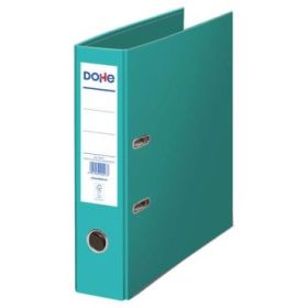 Dohe Archivador Ecofile - 320x285mm - Carton Rigido - Forrado con Papel Offset Impreso - Ollao, Rado, Tarjetero Adhesivo - Cantonera Larga Metalica - Mecanismo de Palanca Niquelado