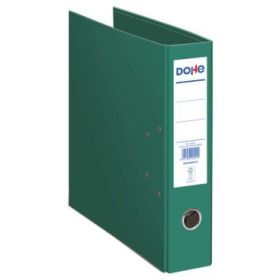 Dohe Archivador Ecofile - 320x285mm - Carton Rigido Forrado con Papel Offset Impreso - Ollao, Rado, Tarjetero Adhesivo - Cantonera Metalica - Mecanismo de Palanca Niquelado