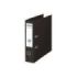 Dohe Archivador Ecofile Folio 320x285mm - Carton Rigido Forrado - Ollao, Rado, Tarjetero Adhesivo - Cantonera Metalica - Mecanismo de Palanca - Color Negro
