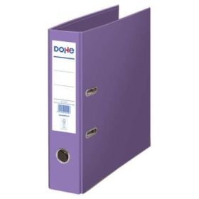 Dohe Archivador Ecofile - 320x285mm - Carton Rigido Forrado con Papel Offset Impreso - Ollao, Rado, Tarjetero Adhesivo - Cantonera Metalica - Mecanismo de Palanca Niquelado
