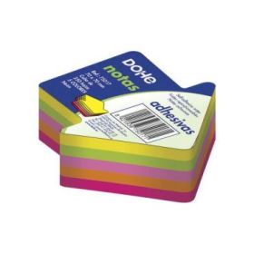 Dohe Cubos de Notas Reposicionables - 75mmx75mm - Cubo de 250 Hojas - Papel de 75gr - Ideales para Oficina y Escuela