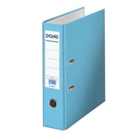 Dohe Archivador en Carton Forrado con Polipropileno - 320mm - Ollao, Rado y Tarjetero en el Lomo - Palanca de Maxima Calidad - Cantoneras Metalicas