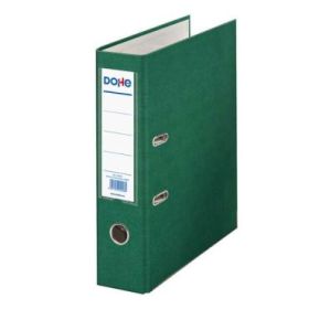 Dohe Archivador en Carton Forrado con Polipropileno - con Ollao, Rado y Tarjetero en el Lomo - Palanca de Maxima Calidad - Cantoneras Metalicas