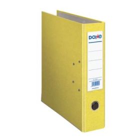 Dohe Archivador en Carton Forrado con Polipropileno - con Ollao, Rado y Tarjetero en el Lomo - Palanca de Maxima Calidad - Cantoneras Metalicas