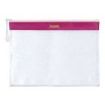 Dohe Bolsa Cremallera PVC - 32x24mm - Ideal para Documentos A4 - Resistente y Duradera