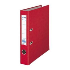 Dohe Archivador en Carton Forrado con Polipropileno - con Ollao, Rado y Tarjetero en el Lomo - Palanca de Maxima Calidad - Cantoneras Metalicas