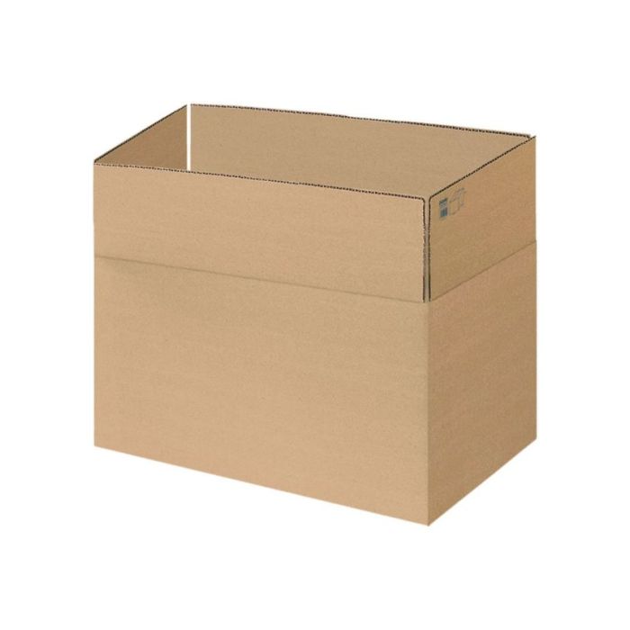 Dohe Cajas de Embalaje de 4 Solapas - Medidas 600x400x290mm - Carton de Canal 3mm - Resistente y Duradero - Ideal para Envios y Almacenamiento