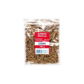Dohe Gomas Elasticas - Longitud 14cm - Fabricadas en Latex de Gran Resistencia y Elasticidad - Bolsa de 100gr