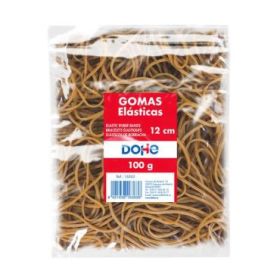 Dohe Gomas de Latex - Longitud 12cm - Gran Resistencia y Elasticidad - Bolsa de 100gr