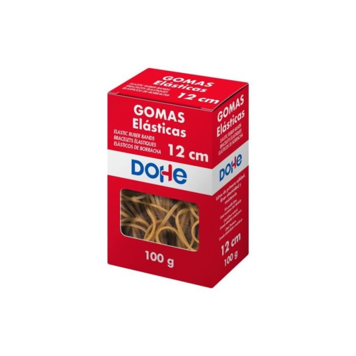 Dohe Gomas Elasticas - Longitud 12cm - Fabricadas en Latex de Gran Resistencia y Elasticidad