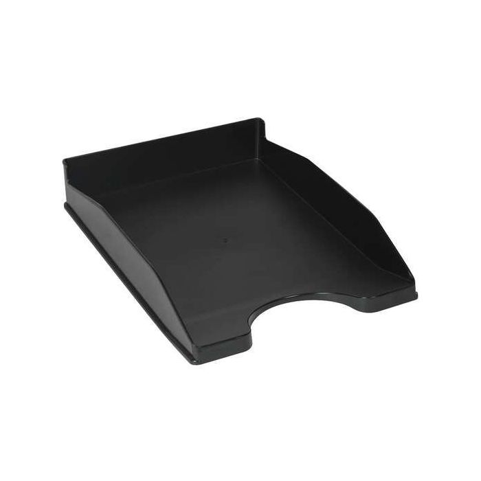 Dohe Bandejas de Sobremesa - para Documentos Tamaño A4 - Fabricado en Poliestireno de Alta Calidad - Apilables - Material 100% Reciclable