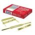 Dohe Fastener Metalico Dorado - para Encuadernaciones de 80mm - Lengüeta y Pasador - Caja de 50 Uds