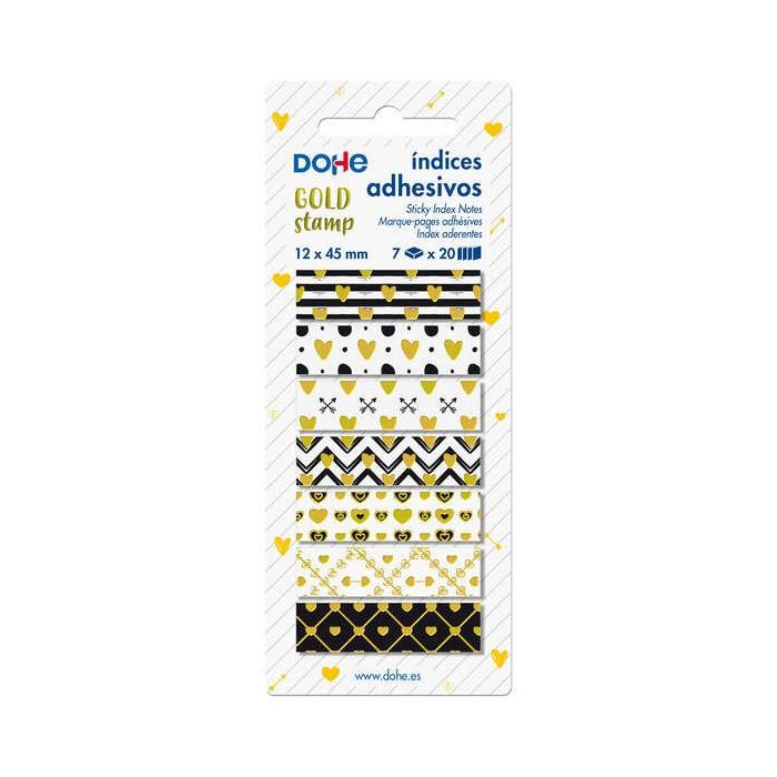 Dohe Pack de 6 Mini Marcapaginas Fluorescentes en Tonos Pastel - Colores Surtidos