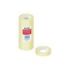 Dohe Pack de 12 Cintas Adhesivas de Polipropileno 12mmx33m - Alta Resistencia y Potente Adhesivo - Transparente