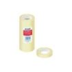 Dohe Pack de 12 Cintas Adhesivas de Polipropileno 12mmx33m - Alta Resistencia y Potente Adhesivo - Transparente