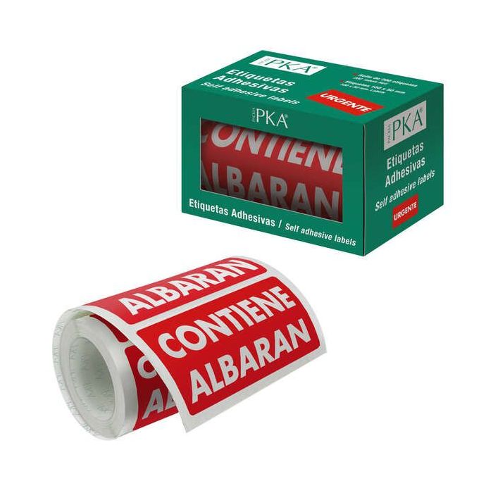 Dohe Rollo de 200 Etiquetas Adhesivas Pre-Impresas - 100x50mm - Ideal para Expedicion de Paquetes
