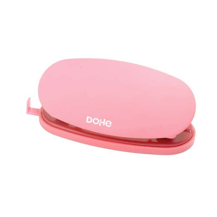 Dohe Taladro de Sobremesa con Tacto Soft Touch - Taladra hasta 16 Hojas - Diseño Ergonomico - Facil de Usar