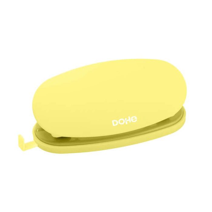 Dohe Taladro de Sobremesa con Tacto Soft Touch - Taladra hasta 16 Hojas - Diseño Ergonomico - Facil de Usar