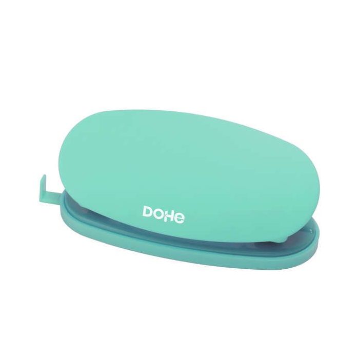 Dohe Taladro de Sobremesa con Tacto Soft Touch - Taladra hasta 16 Hojas - Diseño Ergonomico - Facil de Usar