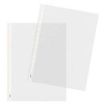 Dohe 100 Fundas Multitaladro con 16 Perforaciones - 100mm - Polipropileno Rugoso