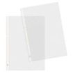 Dohe 100 Fundas Multitaladro con 16 Perforaciones - 100x100mm - Polipropileno Rugoso