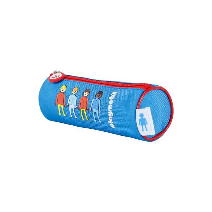 Dohe Portatodo para Material Escolar - Fabricado en Poliester - Flexible y Resistente - Cierre con Cremallera