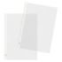 Dohe 100 Fundas Multitaladro en Polipropileno Rugoso - 16 Perforaciones