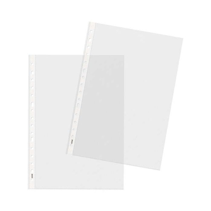 Dohe 100 Fundas Multitaladro en Polipropileno Rugoso - 16 Perforaciones