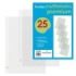 Dohe 25 Fundas Multitaladro Premium con 16 Perforaciones - Polipropileno Rugoso