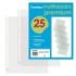 Dohe 25 Fundas Multitaladro Premium con 16 Perforaciones - Polipropileno Rugoso