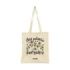Dohe Totebag de Algodon Reciclado y Organico - 220gr - Asas Largas - Sostenible y Respetuoso con el Medio Ambiente - Espacioso y Manejable