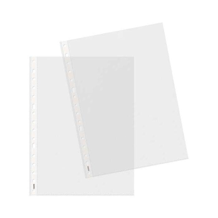 Dohe 100 Fundas Multitaladro en Polipropileno Piel de Naranja - 16 Perforaciones - Resistente y Duradero