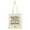 Dohe Totebag de Algodon Reciclado y Organico - 220gr - Asas Largas - Sostenible y Respetuoso con el Medio Ambiente - Ideal para Uso Diario