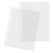 Dohe 100 Fundas Multitaladro con 16 Perforaciones en Polipropileno Liso Cristal - Resistente y Duradero