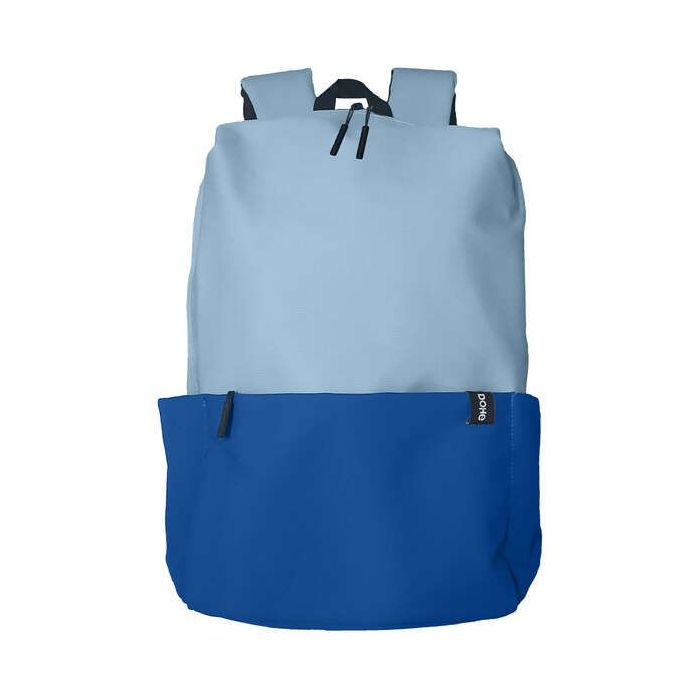 Dohe Mochila Duo - Fabricada en Poliester Impermeable - Amplio Compartimento Principal con Bolsillo para Portatil - Tirantes Anchos y Acolchados - Espalda Reforzada